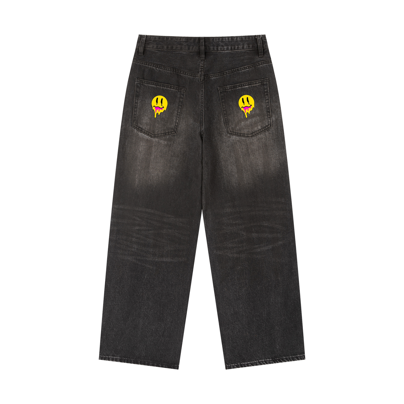 Vintage Wash Heavyweight Denim Jeans